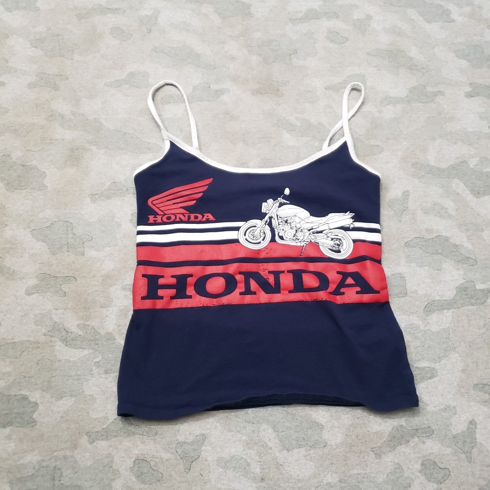 Honda Tank Top Womens Small Pullover Sleeveless Motorcycle